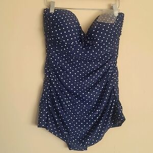 NEW Merona Polka-dot Pinup Swimsuit